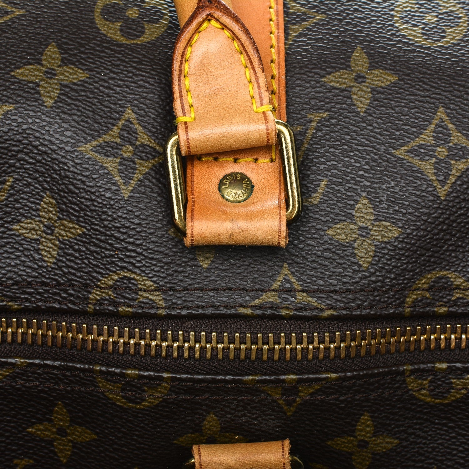 Louis Vuitton Monogram Keepall Bandouliere 55 17 of 20