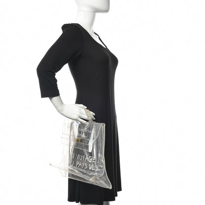 Hermes Vinyl Souvenir De L'Exposition Kelly Transparent 2 of 7