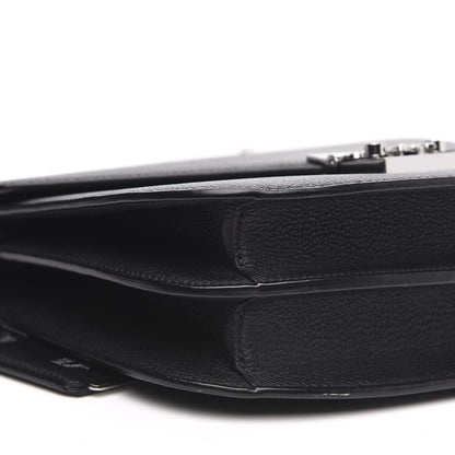MCM Grained Calfskin Patricia Park Avenue Crossbody Bag Black 8 of 10