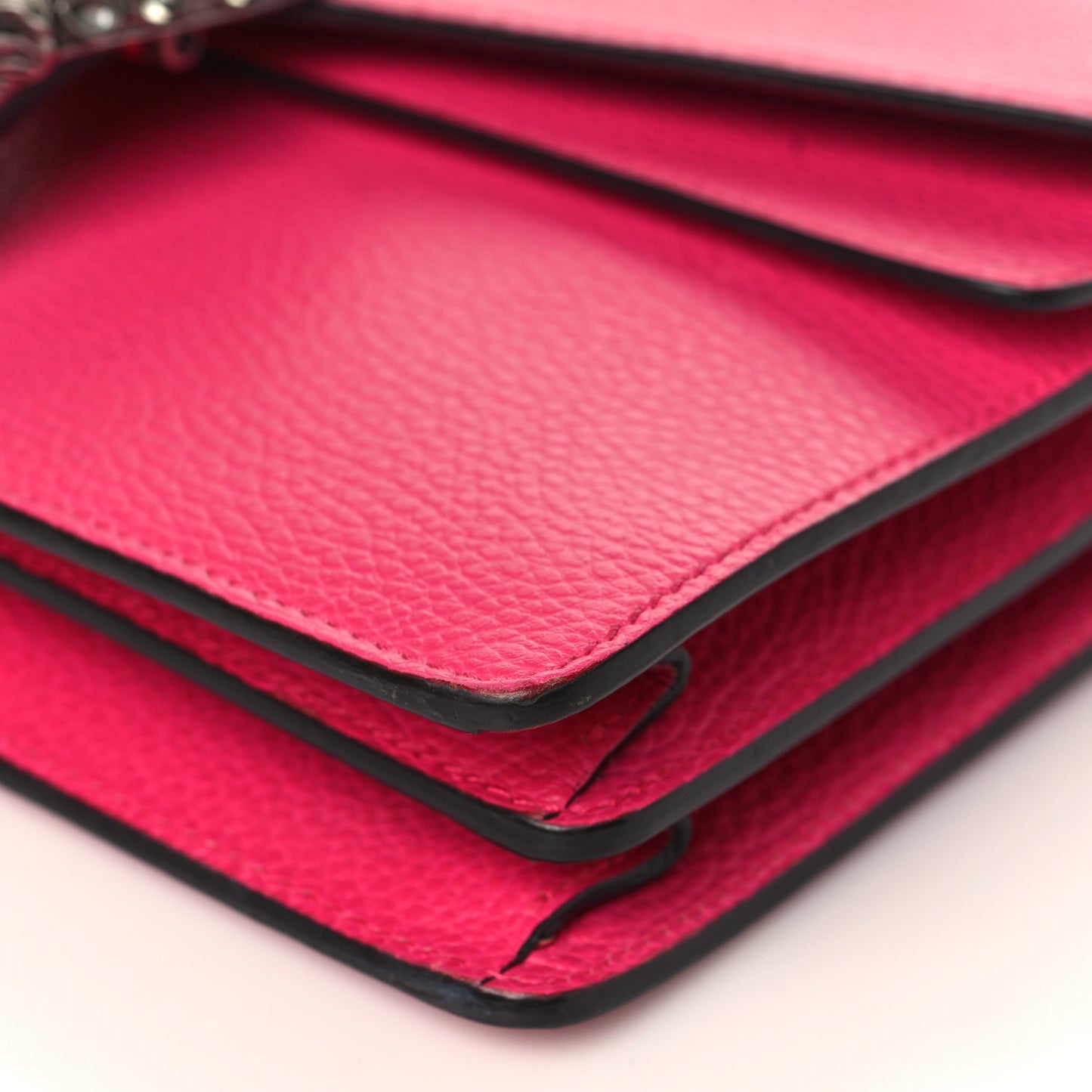 Dollar Calfskin Small Dionysus Shoulder Bag Box Pink