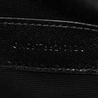 Saint Laurent Grain De Poudre Matelasse Chevron Monogram Cassandre Flap Pouch Dark Beige 7 of 9
