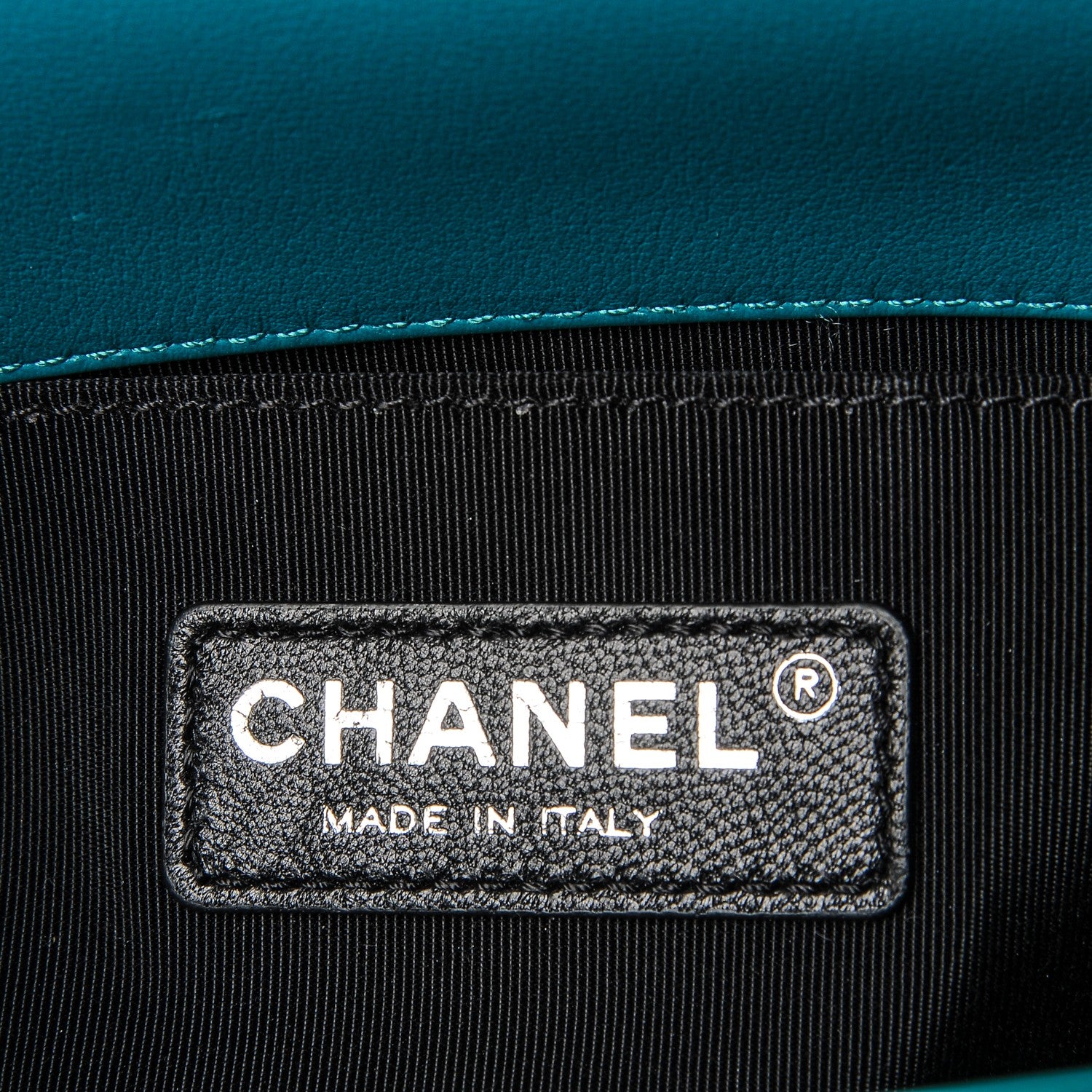 Chanel Patent Calfskin Small Boy Flap Plexiglass Green 6 of 8