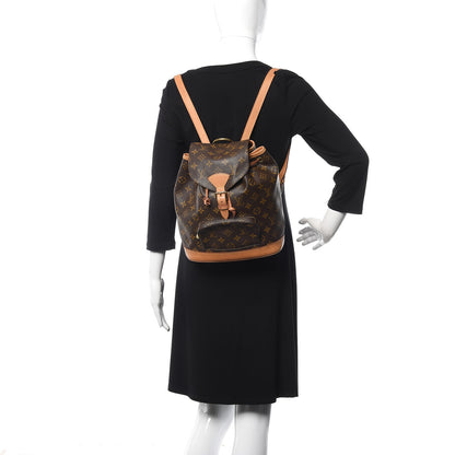 Louis Vuitton Monogram Montsouris MM Backpack 2 of 11