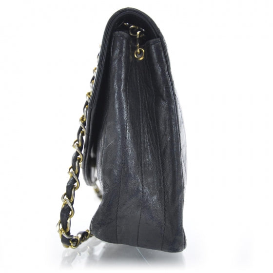 Lambskin Small Flap Black