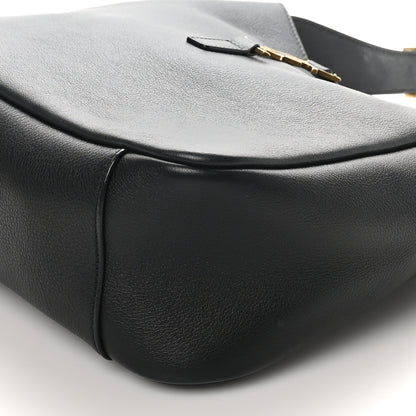 Saint Laurent Smooth Calfskin Small Le 5 A 7 Soft Hobo Black 9 of 9