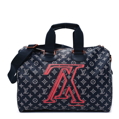 Louis Vuitton Monogram Upside Down Speedy Bandouliere 40 1 of 9