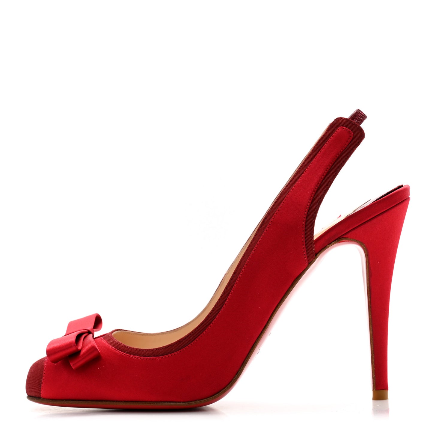 Crepe Satin Nooka 100 Pumps 39 Red