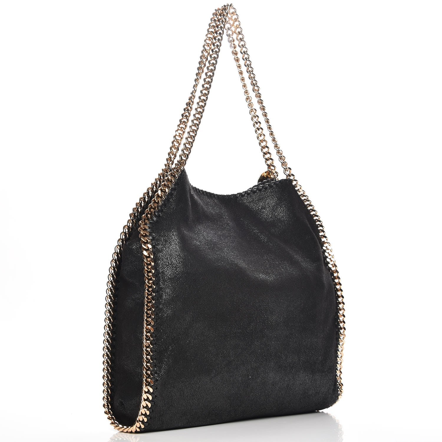 Stella McCartney Shaggy Deer Small Falabella Tote Black 3 of 7