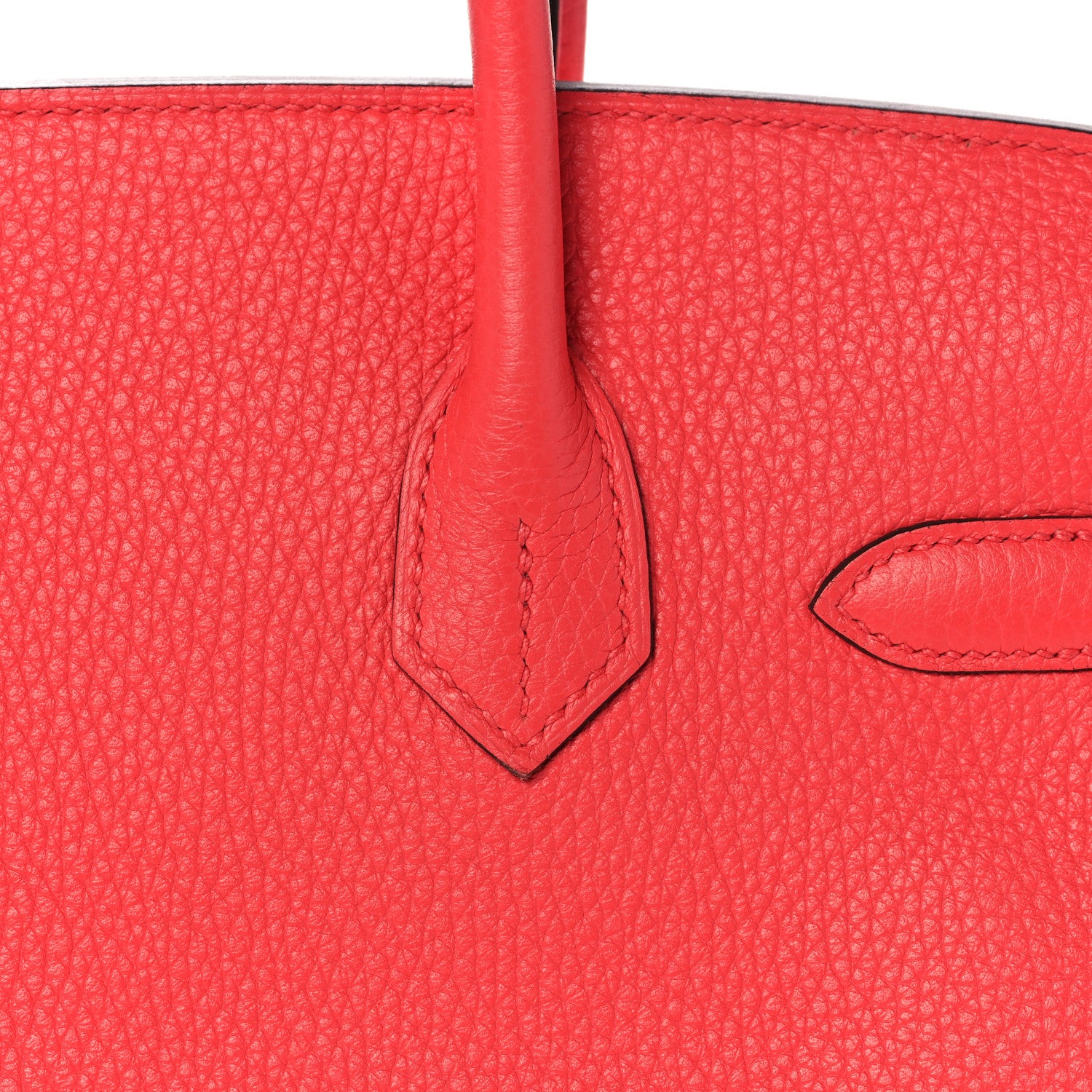 Hermes Togo Verso Birkin 30 Rose Texas Orange 10 of 35