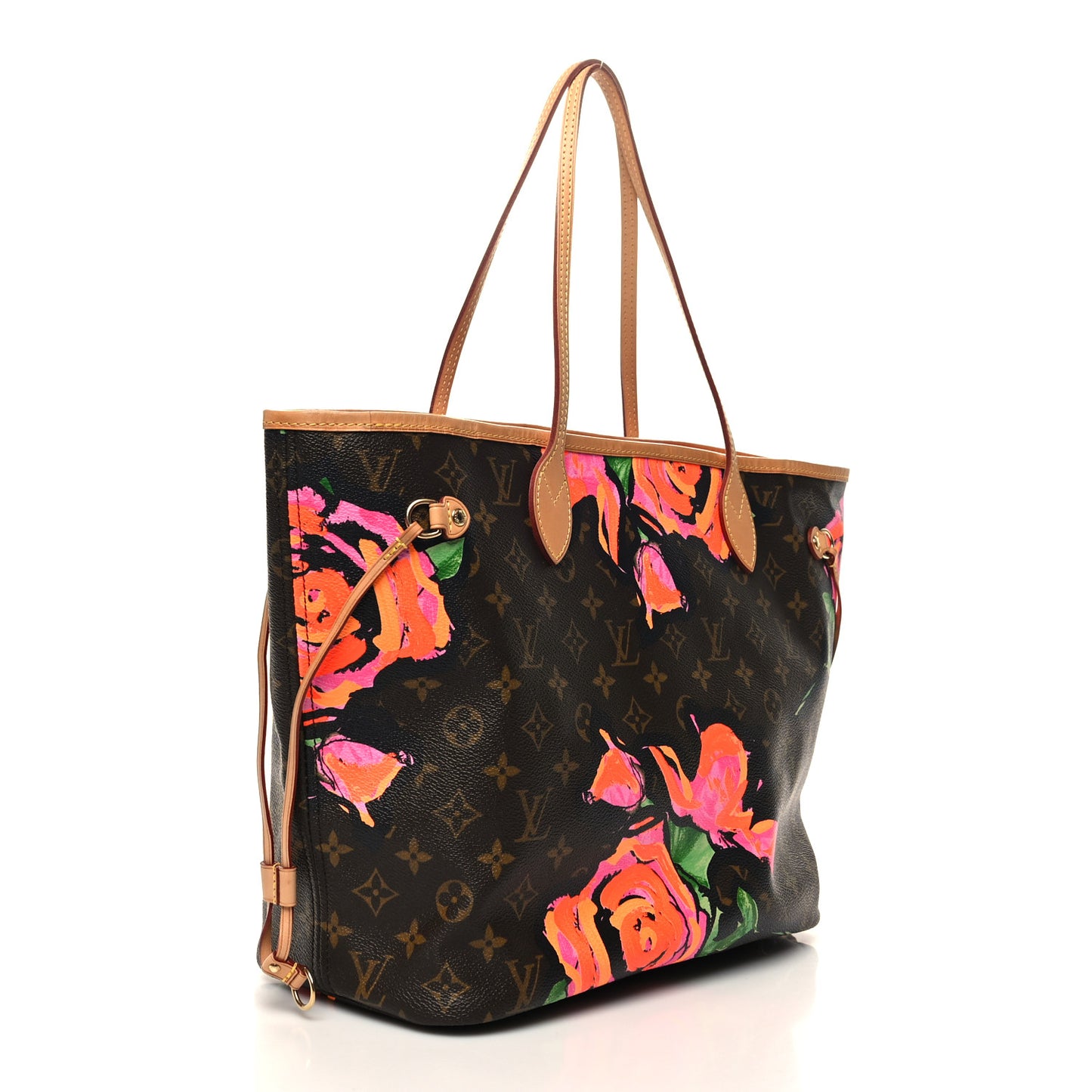 Monogram Roses Neverfull MM