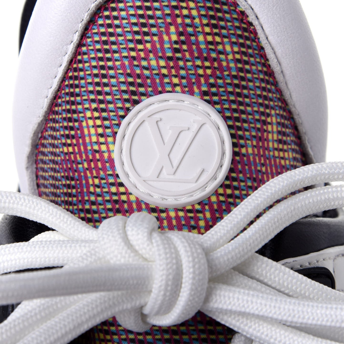 Calfskin Nylon LV Pop Archlight Sneaker 39 Rose
