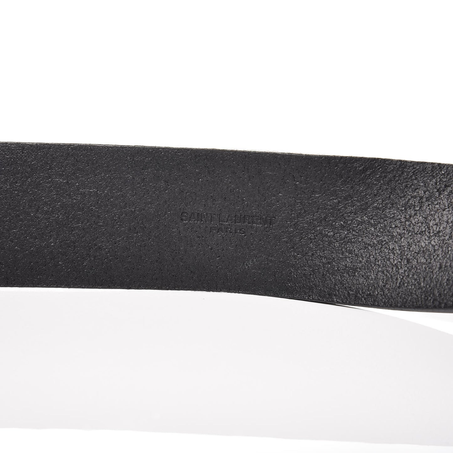 Calfskin Heart Belt 85 Black