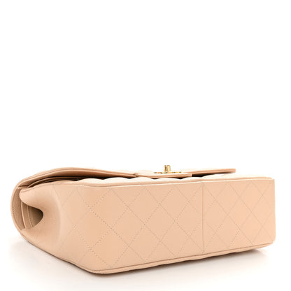 Chanel Caviar Quilted Jumbo Double Flap Light Beige 4 of 10