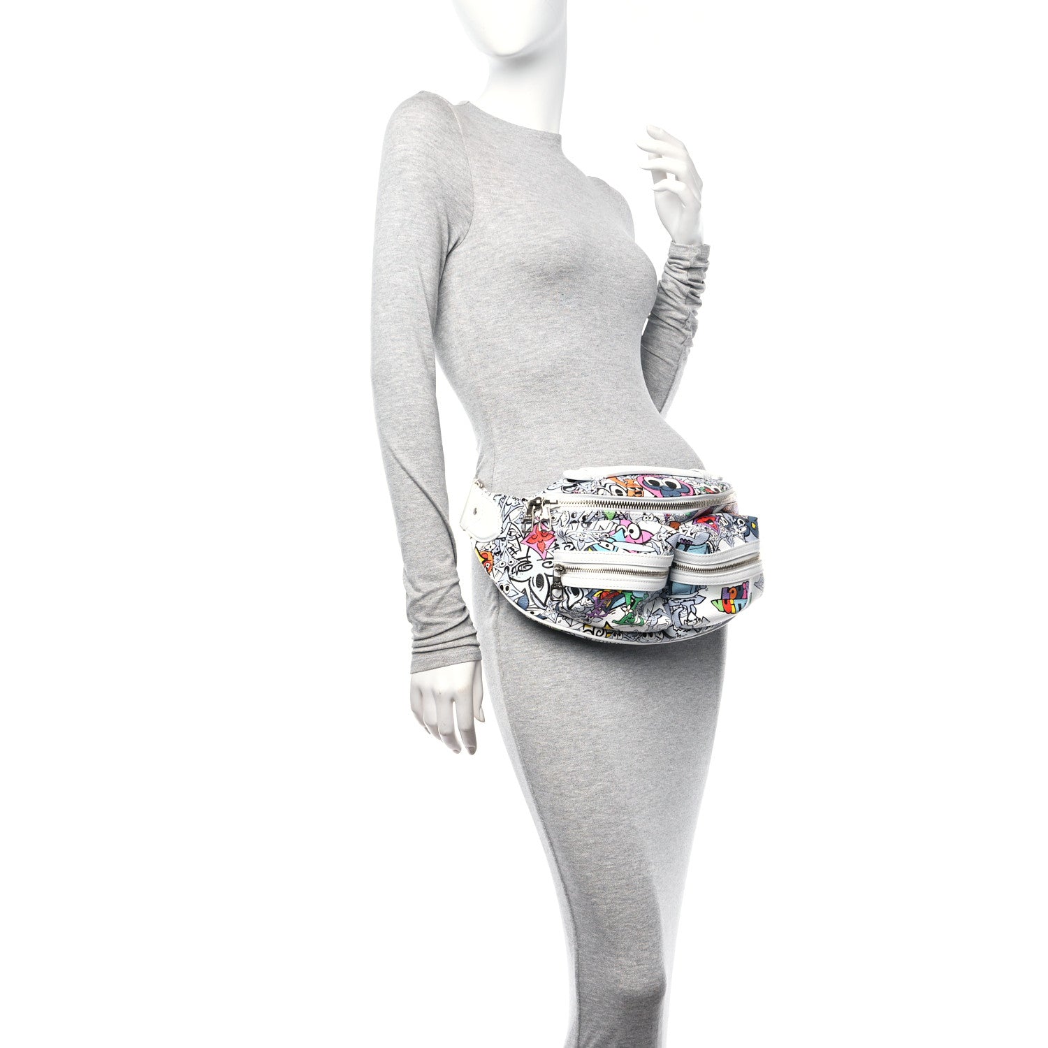 Louis Vuitton Monogram Comics Bumbag Multicolor 2 of 9