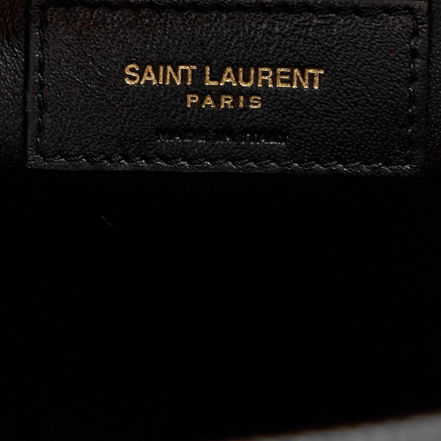 Grain De Poudre Medium Classic Monogram Kate Satchel Black