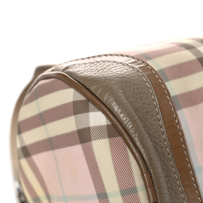 Burberry Candy Check Lola Shoulder Bag Pink 9 of 26