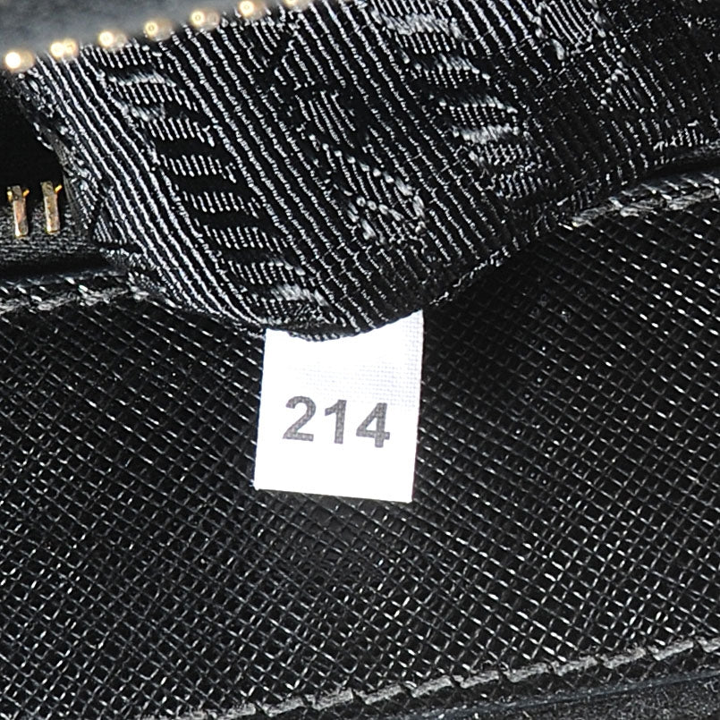 Prada Saffiano Lux Medium Tote Nero Black 8 of 9