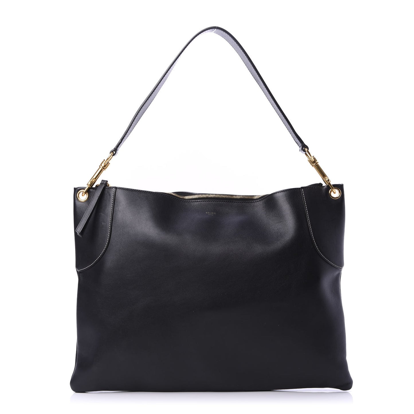 Lambskin Shoulder Bag Black