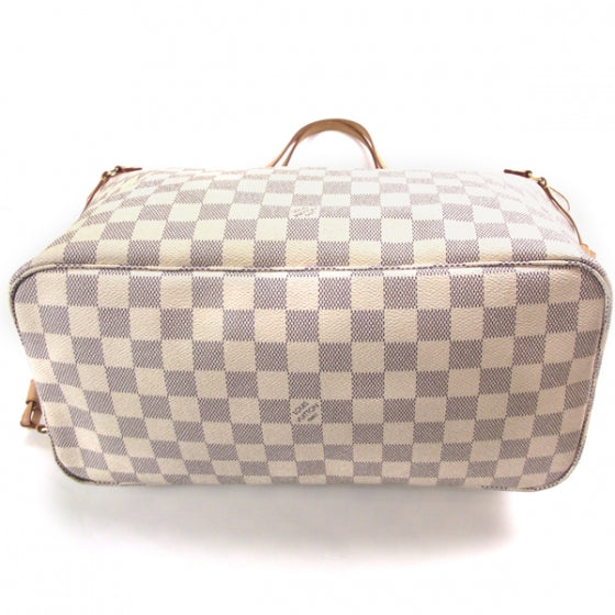 Louis Vuitton Damier Azur Neverfull MM 4 of 9