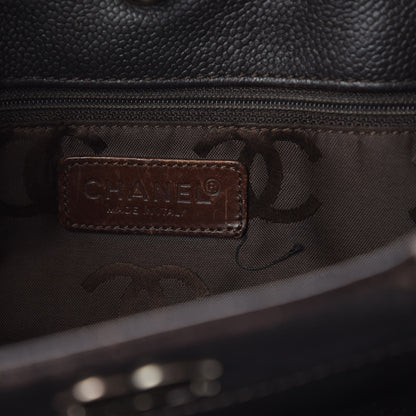 Chanel Caviar CC Shoulder Bag Brown 7 of 18