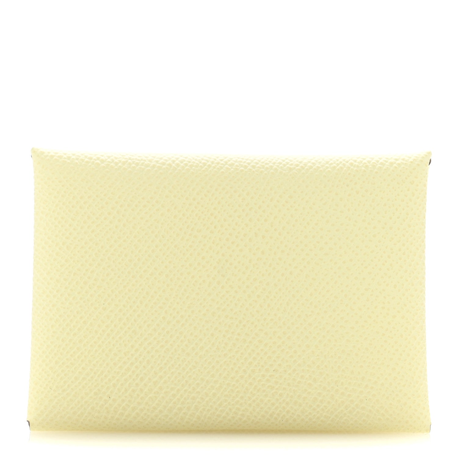 Hermes Epsom Calvi Duo Card Case Jaune Milton 1 of 9