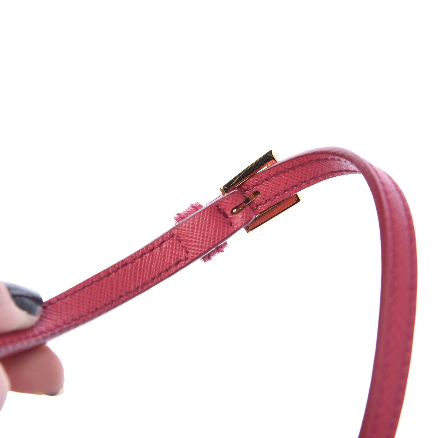 Prada Saffiano Lux Small Promenade Tote Fuxia 10 of 14