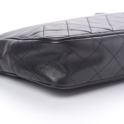 Chanel Lambskin Shopping Tote Black 9 of 13