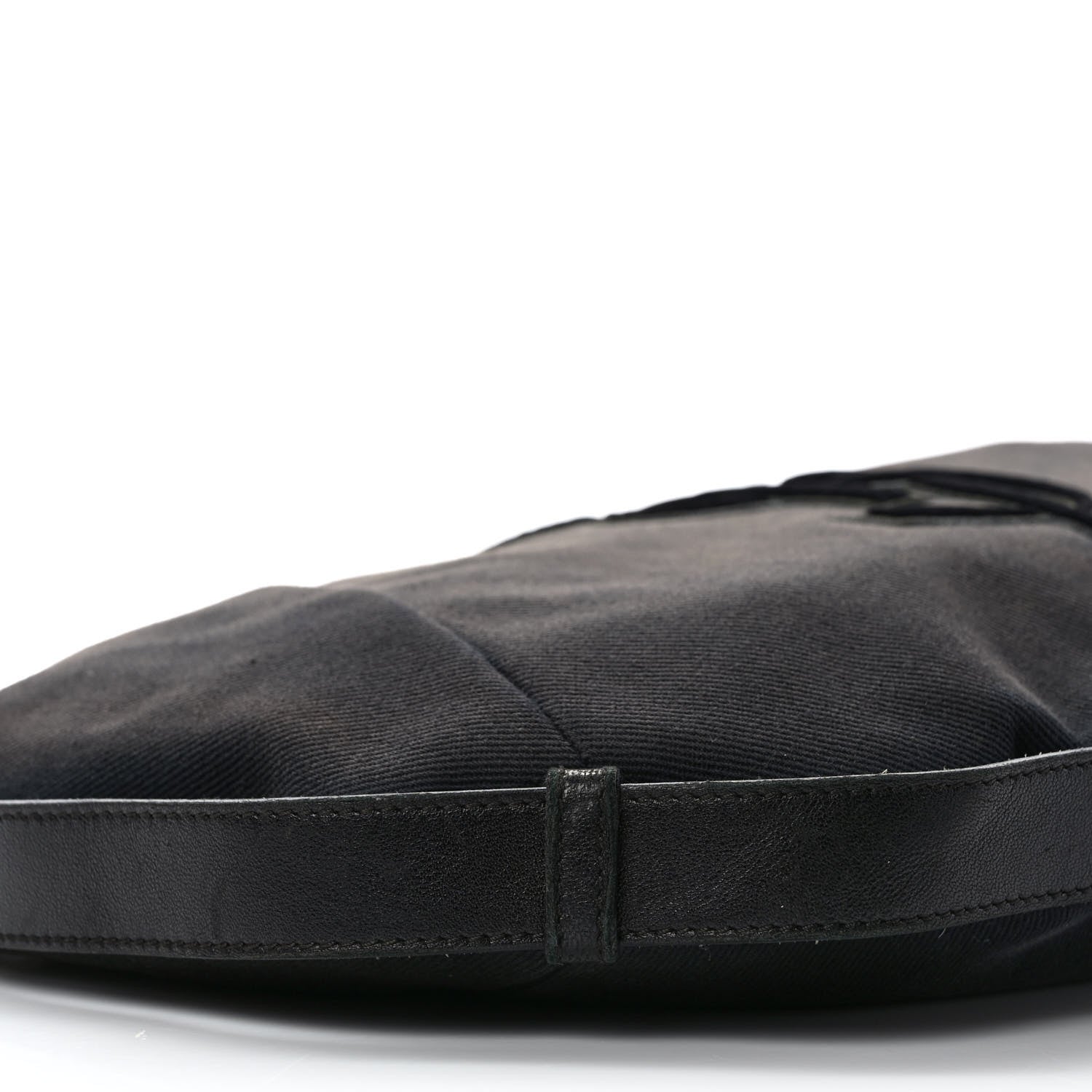 Saint Laurent Denim Mombasa Hobo Black 6 of 7