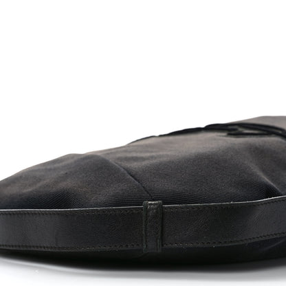 Saint Laurent Denim Mombasa Hobo Black 6 of 7