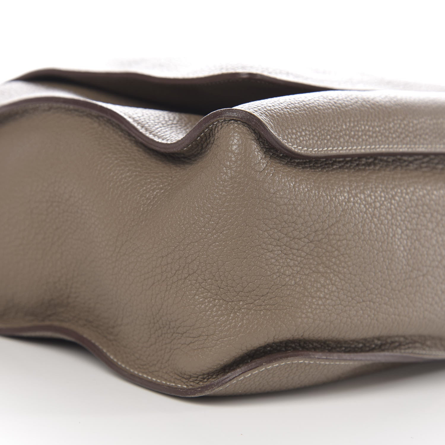 Hermes Taurillon Clemence Marwari GM Etoupe 8 of 12