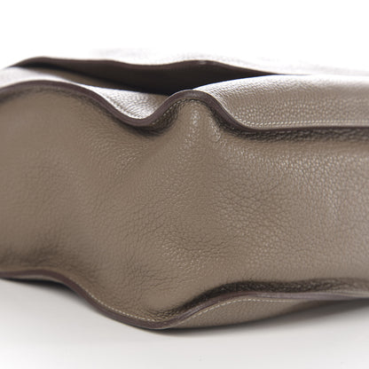 Hermes Taurillon Clemence Marwari GM Etoupe 8 of 12