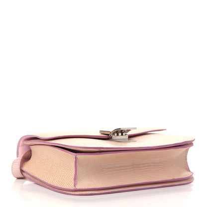 Celine Lizard Medium Classic Box Flap Bag Pink 3 of 7