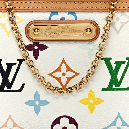 Louis Vuitton Monogram Multicolor Pochette Milla MM White 7 of 11