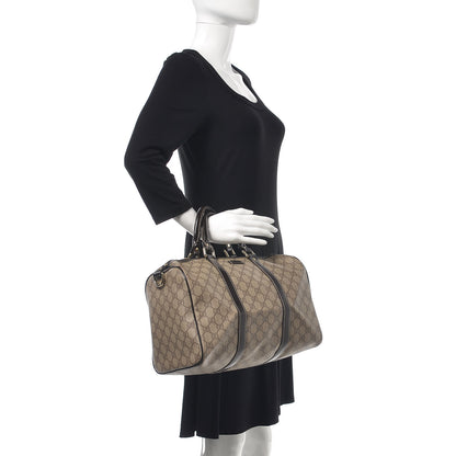 Gucci GG Plus Monogram Large Joy Boston Dark Brown 3 of 10