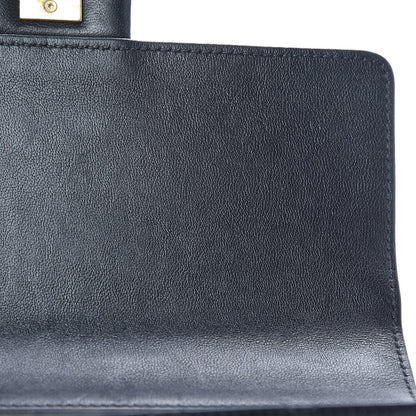 Chanel Lambskin Quilted Small Chic Pearls Flap Black 9 of 15