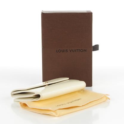Louis Vuitton Vernis Elise Wallet Perle 4 of 8