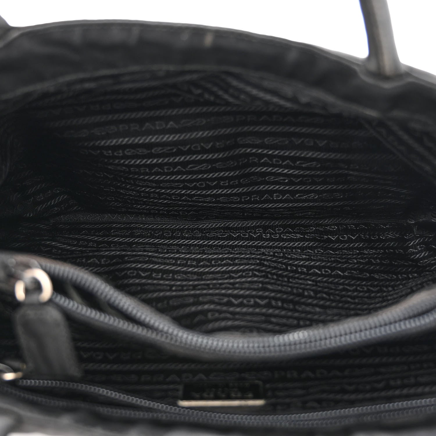 Prada Tessuto Nylon Tote Black 5 of 14