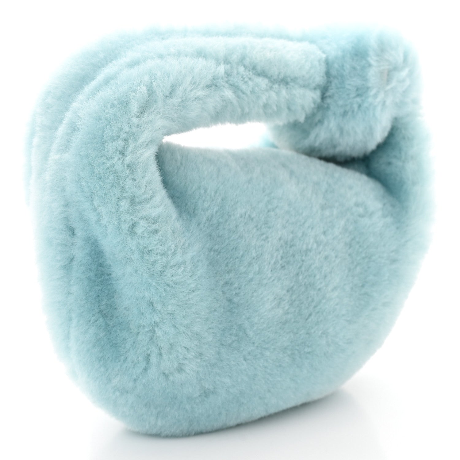 Bottega Veneta Shearling Mini Jodie Pale Blue 3 of 10