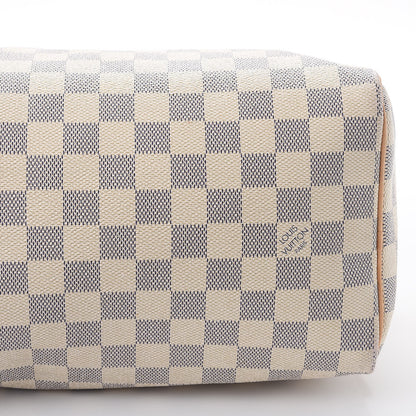Louis Vuitton Damier Azur Speedy 25 17 of 17
