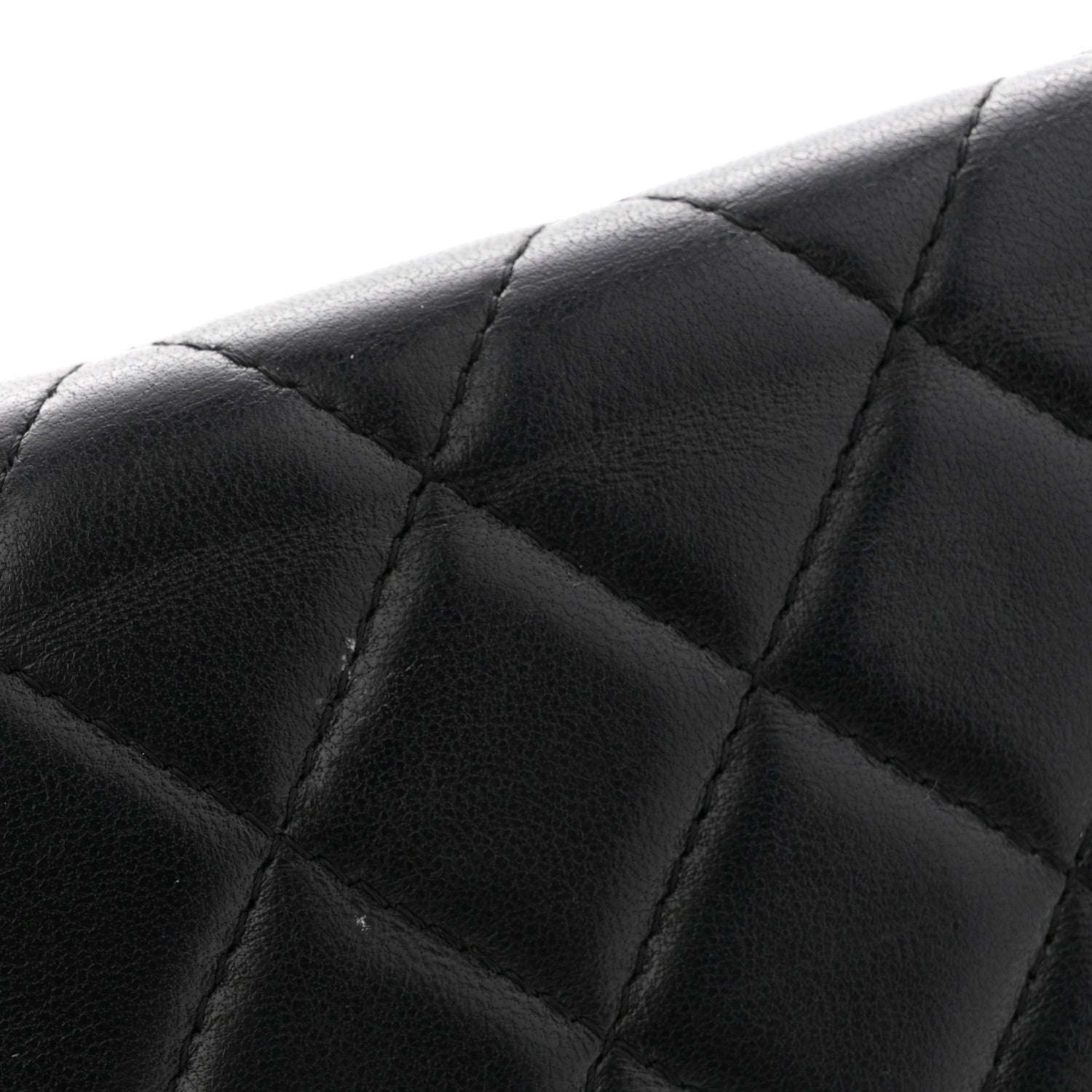 Chanel Lambskin Quilted Golden Class Wallet on Chain WOC Black Black 11 of 12