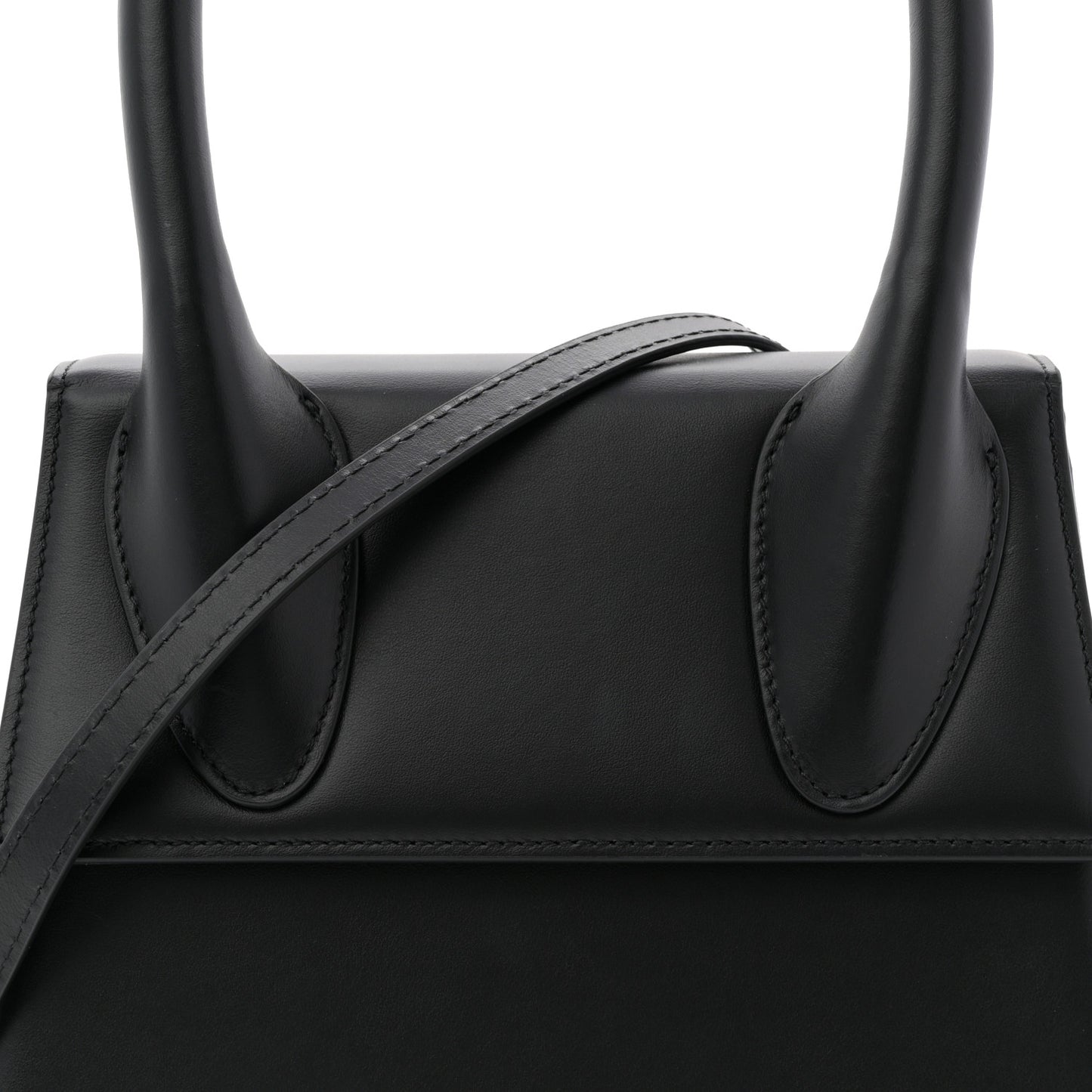 Smooth Calfskin Le Grand Chiquito Black Black