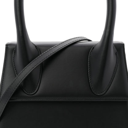 Jacquemus Smooth Calfskin Le Grand Chiquito Black Black 7 of 11