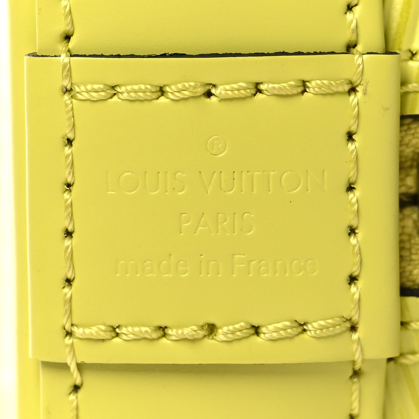 Epi Jacquard Alma BB Yellow Citron