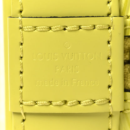 Louis Vuitton Epi Jacquard Alma BB Yellow Citron 6 of 9