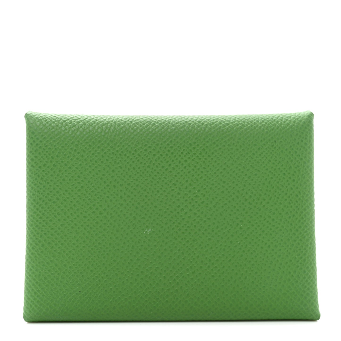 Epsom Calvi Duo Card Case Vert Yucca