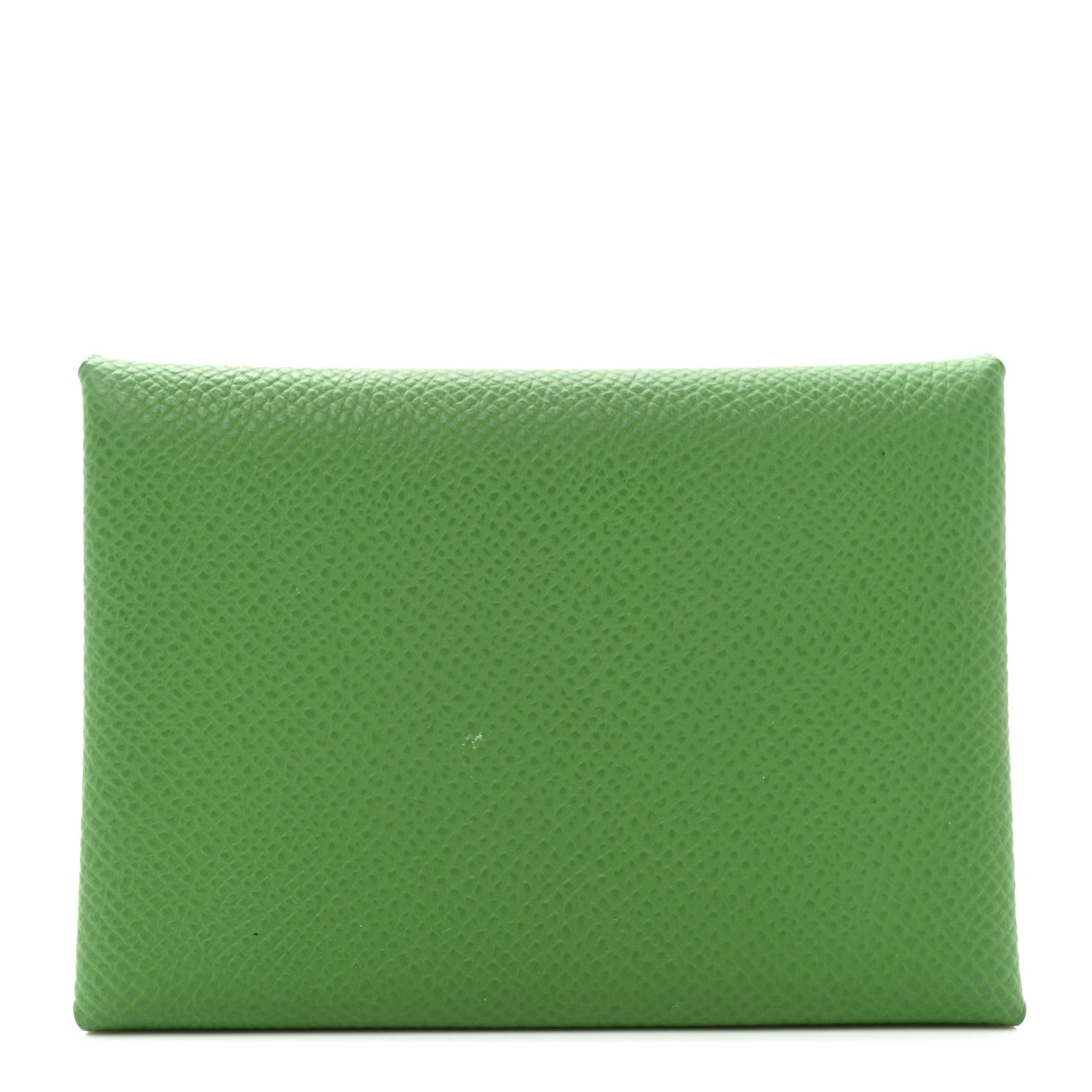 Hermes Epsom Calvi Duo Card Case Vert Yucca 1 of 9