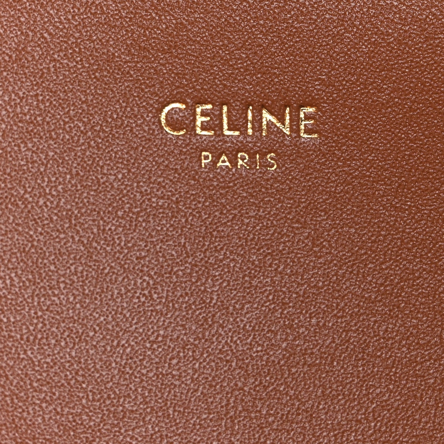 Celine Calfskin Triomphe Canvas Teen Triomphe Bag Tan 6 of 11