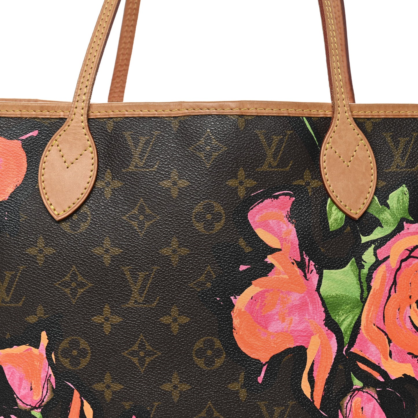 Monogram Roses Neverfull MM