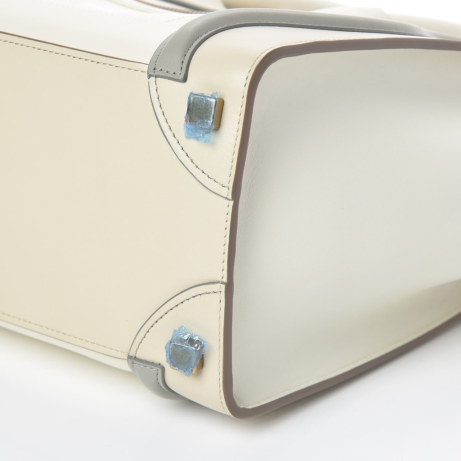 Celine Shiny Smooth Calfskin Micro Tri-Color Luggage Natural 8 of 8