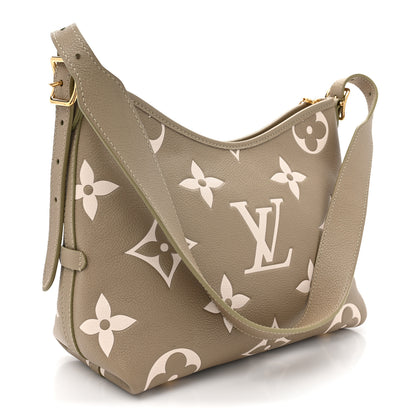 Louis Vuitton Empreinte Monogram Giant CarryAll PM Khaki Creme 4 of 12